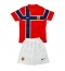 Norge Hjemmedraktsett Barn VM 2026 Kortermet (+ Korte bukser)