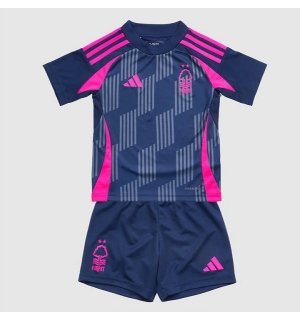 Nottingham Forest Bortedraktsett Barn 2024-25 Kortermet (+ Korte bukser)