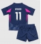 Nottingham Forest Chris Wood #11 Bortedraktsett Barn 2024-25 Kortermet (+ Korte bukser)