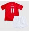 Nottingham Forest Chris Wood #11 Hjemmedraktsett Barn 2024-25 Kortermet (+ Korte bukser)