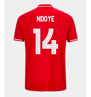 Nottingham Forest Dan Ndoye #14 Hjemmedrakt 2025-26 Kortermet