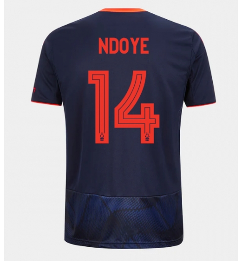 Nottingham Forest Dan Ndoye #14 Tredjedrakt 2025-26 Kortermet Nottingham Forest Dan Ndoye #14 Tredjedrakt 2025-26 Kortermet
