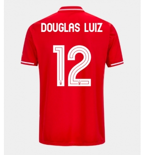 Nottingham Forest Douglas Luiz #12 Hjemmedrakt 2025-26 Kortermet