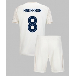 Nottingham Forest Elliot Anderson #8 Bortedraktsett Barn 2025-26 Kortermet (+ Korte bukser)