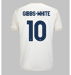 Nottingham Forest Morgan Gibbs-White #10 Bortedrakt 2025-26 Kortermet