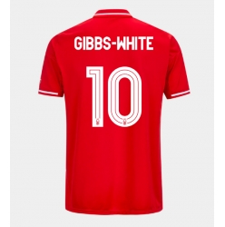 Nottingham Forest Morgan Gibbs-White #10 Hjemmedrakt 2025-26 Kortermet