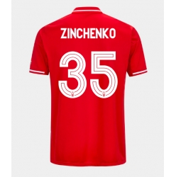 Nottingham Forest Oleksandr Zinchenko #35 Hjemmedrakt 2025-26 Kortermet