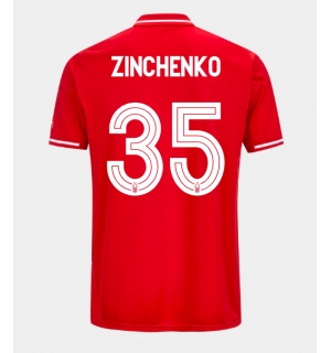 Nottingham Forest Oleksandr Zinchenko #35 Hjemmedrakt 2025-26 Kortermet
