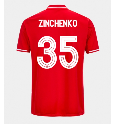 Nottingham Forest Oleksandr Zinchenko #35 Hjemmedrakt 2025-26 Kortermet Nottingham Forest Oleksandr Zinchenko #35 Hjemmedrakt 2025-26 Kortermet