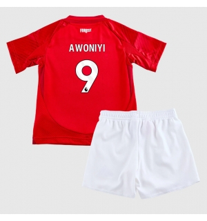Nottingham Forest Taiwo Awoniyi #9 Hjemmedraktsett Barn 2024-25 Kortermet (+ Korte bukser)