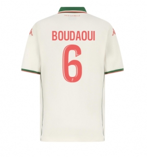 OGC Nice Hicham Boudaoui #6 Bortedrakt 2025-26 Kortermet