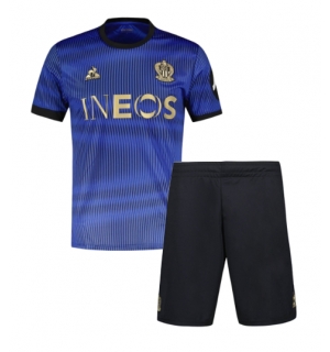 OGC Nice Tredjedraktsett Barn 2024-25 Kortermet (+ Korte bukser)