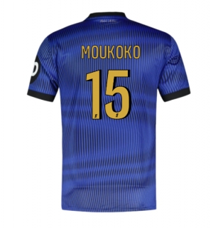 OGC Nice Youssoufa Moukoko #15 Tredjedrakt 2024-25 Kortermet