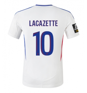 Olympique Lyonnais Alexandre Lacazette #10 Hjemmedrakt 2024-25 Kortermet