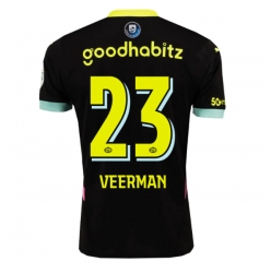 PSV Eindhoven Joey Veerman #23 Bortedrakt 2024-25 Kortermet