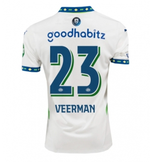 PSV Eindhoven Joey Veerman #23 Tredjedrakt 2024-25 Kortermet