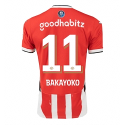 PSV Eindhoven Johan Bakayoko #11 Hjemmedrakt 2024-25 Kortermet