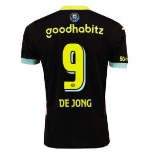 PSV Eindhoven Luuk de Jong #9 Bortedrakt 2024-25 Kortermet