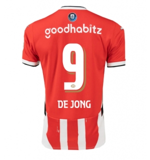 PSV Eindhoven Luuk de Jong #9 Hjemmedrakt 2024-25 Kortermet