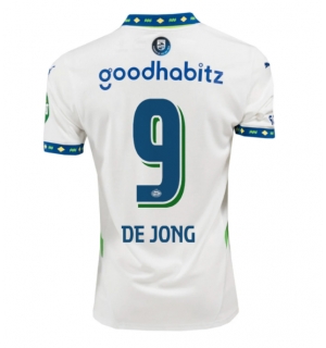 PSV Eindhoven Luuk de Jong #9 Tredjedrakt 2024-25 Kortermet