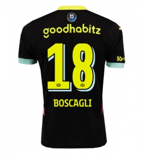 PSV Eindhoven Olivier Boscagli #18 Bortedrakt 2024-25 Kortermet