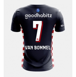 PSV Eindhoven Ruben van Bommel #7 Bortedrakt 2025-26 Kortermet