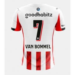 PSV Eindhoven Ruben van Bommel #7 Hjemmedrakt 2025-26 Kortermet