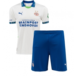 PSV Eindhoven Tredjedraktsett Barn 2024-25 Kortermet (+ Korte bukser)