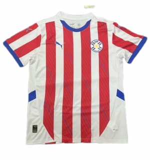 Paraguay Hjemmedrakt Copa America 2024 Kortermet