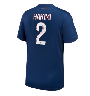 Paris Saint-Germain Achraf Hakimi #2 Hjemmedrakt 2024-25 Kortermet