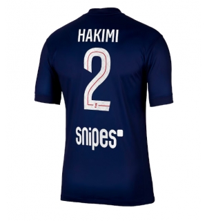 Paris Saint-Germain Achraf Hakimi #2 Hjemmedrakt 2025-26 Kortermet