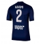 Paris Saint-Germain Achraf Hakimi #2 Hjemmedrakt 2025-26 Kortermet