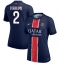 Paris Saint-Germain Achraf Hakimi #2 Hjemmedrakt Dame 2024-25 Kortermet
