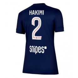 Paris Saint-Germain Achraf Hakimi #2 Hjemmedrakt Dame 2025-26 Kortermet