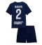 Paris Saint-Germain Achraf Hakimi #2 Hjemmedraktsett Barn 2025-26 Kortermet (+ Korte bukser)