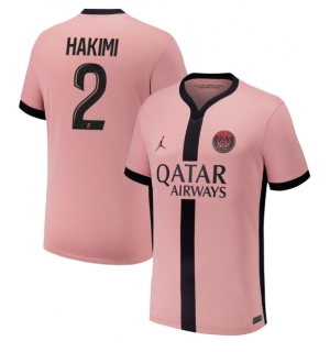 Paris Saint-Germain Achraf Hakimi #2 Tredjedrakt 2024-25 Kortermet
