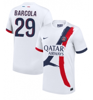 Paris Saint-Germain Bradley Barcola #29 Bortedrakt 2024-25 Kortermet