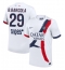 Paris Saint-Germain Bradley Barcola #29 Bortedrakt 2025-26 Kortermet