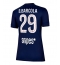 Paris Saint-Germain Bradley Barcola #29 Hjemmedrakt Dame 2025-26 Kortermet