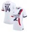 Paris Saint-Germain Desire Doue #14 Bortedrakt Dame 2024-25 Kortermet