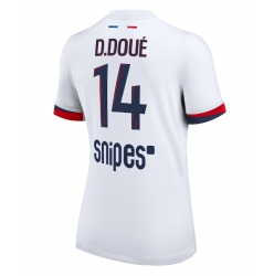 Paris Saint-Germain Desire Doue #14 Bortedrakt Dame 2025-26 Kortermet