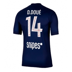 Paris Saint-Germain Desire Doue #14 Hjemmedrakt 2025-26 Kortermet