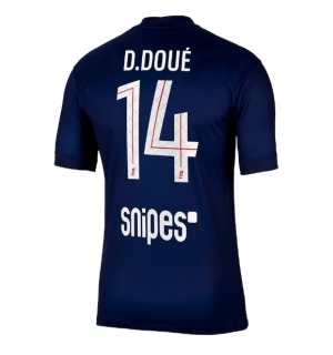 Paris Saint-Germain Desire Doue #14 Hjemmedrakt 2025-26 Kortermet