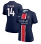 Paris Saint-Germain Desire Doue #14 Hjemmedrakt Dame 2024-25 Kortermet