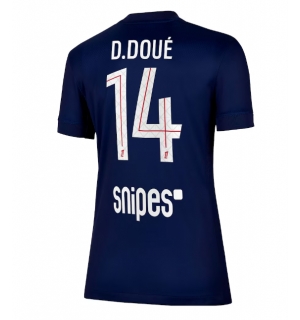 Paris Saint-Germain Desire Doue #14 Hjemmedrakt Dame 2025-26 Kortermet