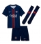 Paris Saint-Germain Desire Doue #14 Hjemmedraktsett Barn 2025-26 Kortermet (+ Korte bukser)