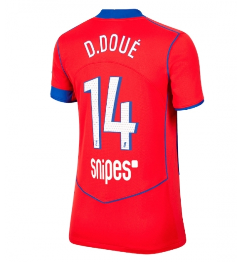 Paris Saint-Germain Desire Doue #14 Tredjedrakt Dame 2025-26 Kortermet Paris Saint-Germain Desire Doue #14 Tredjedrakt Dame 2025-26 Kortermet