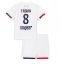 Paris Saint-Germain Fabian Ruiz #8 Bortedraktsett Barn 2025-26 Kortermet (+ Korte bukser)