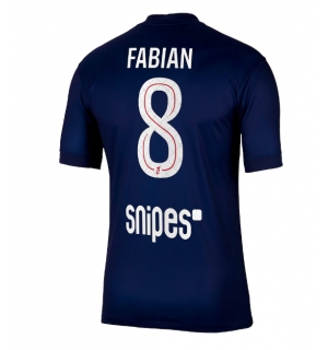 Paris Saint-Germain Fabian Ruiz #8 Hjemmedrakt 2025-26 Kortermet