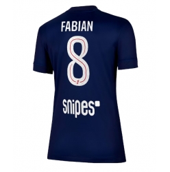 Paris Saint-Germain Fabian Ruiz #8 Hjemmedrakt Dame 2025-26 Kortermet